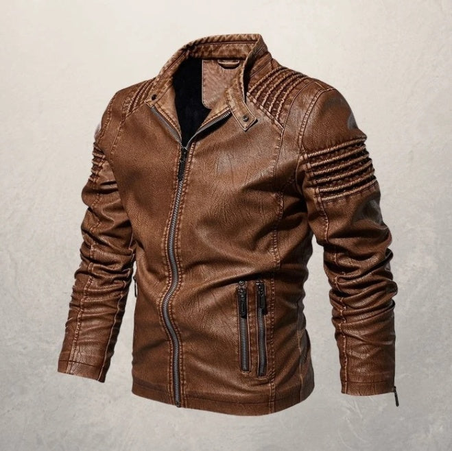 Men's leather clothing